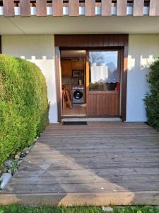 Appartements Studio pour 4 avec terrasse plein pied, coin montagne, vue montagne & nature a Praz sur Arly : photos des chambres