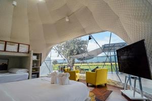 Serenity and Delight Glamping Dome