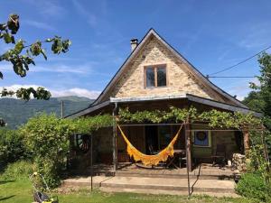 Maisons de vacances Maison sans mitoyennete 760 m d-altitude pour 6 personnes sur grand terrain non clos : photos des chambres