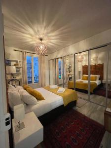 Appartements Charmant 2 pieces, Paris Porte d'Italie Metro Lignes 7 et 14, Tramway Ligne T3a : photos des chambres