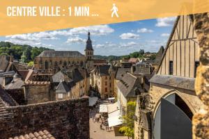 Appartements 3 pieces, climatise, calme, 100m du centre, parking, 