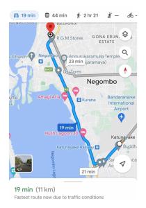 Room near airport in Negombo