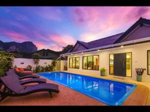 Oasis 4BR Private Pool Villa in central Ao Nang - Ao Nang 