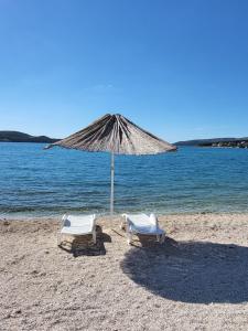 Apartment TRI MASLINE with seaview