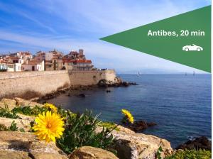 Ciel d Azur avec terrasse en plein centre près de la Croisette