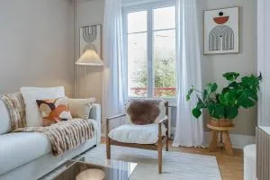 Appartement Les Fougères 1e Calme Confort et Propreté - 比涅维勒