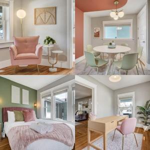 2BDRM Office Fireplace Downtown Park