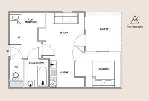 Appartements CozyLoge, Orelle & Les 3 vallees : photos des chambres