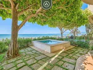 Luxury 4 BR Condo - Private Beachfront Deck with Pool - Los Algodones