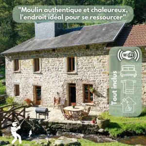 Authentique moulin tout inclus-Moulin de Lavaugarde - Azat-Chatenet