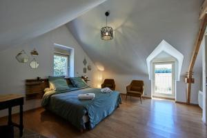 Maisons de vacances Maison chaleureuse et spacieuse : photos des chambres