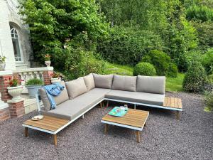 Villas Demeure de charme - 10 min plage - Golf 4km - Lac Caniel 1km : photos des chambres