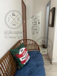 Apartamento Coração de capão 100mt do mar