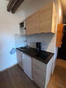 Résidence Colchiques - Studio 4 couchages vue sur la montagne Vars St Marie MAE-9861