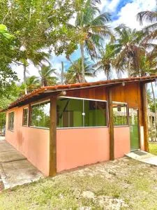 Studio Salmão, beira da água, área Gourmet - Mar Doce! - Nova Viçosa