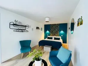 Studio chic avec parking - Peuplingues