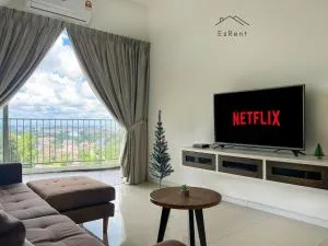 Taiping City View Condo near Lake Garden/ Netflix - Kampong Salak