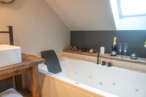 Appartements Les Secrets de la Baie - le Refuge - parenthese enchantee avec Spa privatif : Appartement 1 Chambre