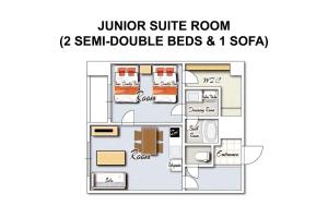 宮崎 Miyazaki Mango Hotel - Vacation STAY 58315v 宿泊施設 客室