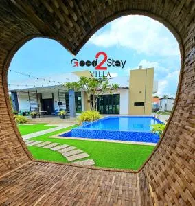 Good2Stay Villa 15-20pax I 4R4B 1KTV I Swimming Pool I BBQ I Gaming I 10 Parking I Wifi6 - Kampong Tanjong Minyak