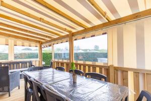 Mobilhome confortable, spacieux et lumineux dans camping