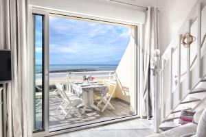 Appartements Les balcons des Ecrehous - Duplex front de mer : photos des chambres