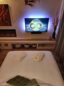 Maisons d'hotes Suite l-Olive Sacree Spa et Sauna : photos des chambres