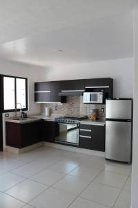 Casa moderna con terraza privada