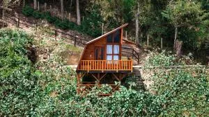 Glamping La Kumbre T con vista a las montañas - Gachetá