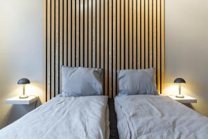 City Center topfloor apartment, three bedrooms up to 8 people, free parking