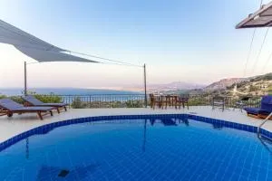 Villa Evakri with Private Swimming Pool BBQ - Palaiokastro