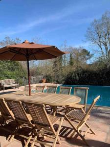 Villas Landaise 12 couchages - piscine tennis boulodrome prives - proche lacs & ocean : photos des chambres