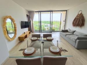 2 Bedroom Apartment in Mistiq Gardens Tulum with Pool and Gym