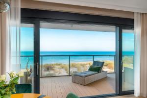 Apartament Dune - frontowy widok na morze w Gardenia