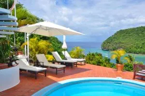 Marigot Palms Luxury Caribbean Apartment Suites - La Pointe