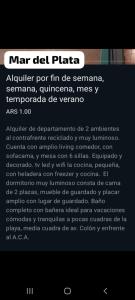 Departamento MAR DEL PLATA