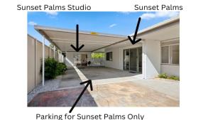 Sunset Palms Studio - Cozy Retreat, Play, Work, Beach