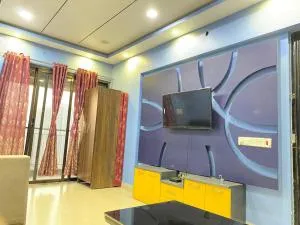 27th floor 2BHK near Viviana Mall with Balcony & Car Parking - Kālva