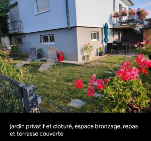 Appartements Gite le petit wintz entre ville et vignes avec son parking et jardin privatif : photos des chambres