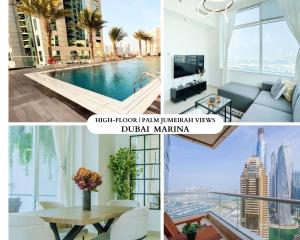 Stunning 1BR with Palm Jumeriah View in Marina