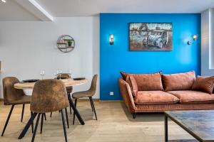 Appartements L-apparte un F2 cosy et moderne refait a neuf : photos des chambres