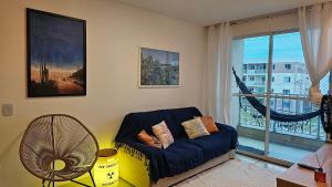 Apê Pé na Areia 2 Quartos - na Praia dos Milionários - Piscina, Academia, Ar Condicionado e Estacionamento - Wi-Fi 350MB