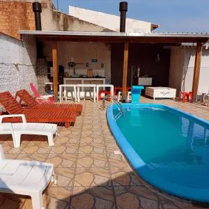 Casa de praia com piscina proximo a praia do Sonho e Pinheira - SC - باليوسا
