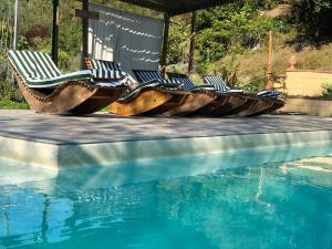 Studio with Pool View