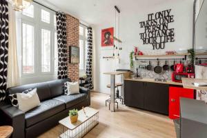 M2- Modern Loft in Le Marais, Bright and Comfortable