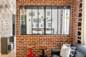 M2- Modern Loft in Le Marais, Bright and Comfortable