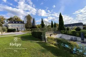 Maison exceptionnelle le Peyret -Vue Pyrenées-Jardin-Piscine - Fichous-Riumayou