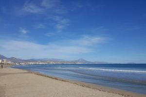 Playa primera linea Sunny in front of the sea