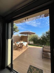 Appartements L-appart du mas du Zebu Bleu : Appartement 1 Chambre avec Vue