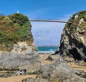 Holiday home 5 minutes from Porth beach